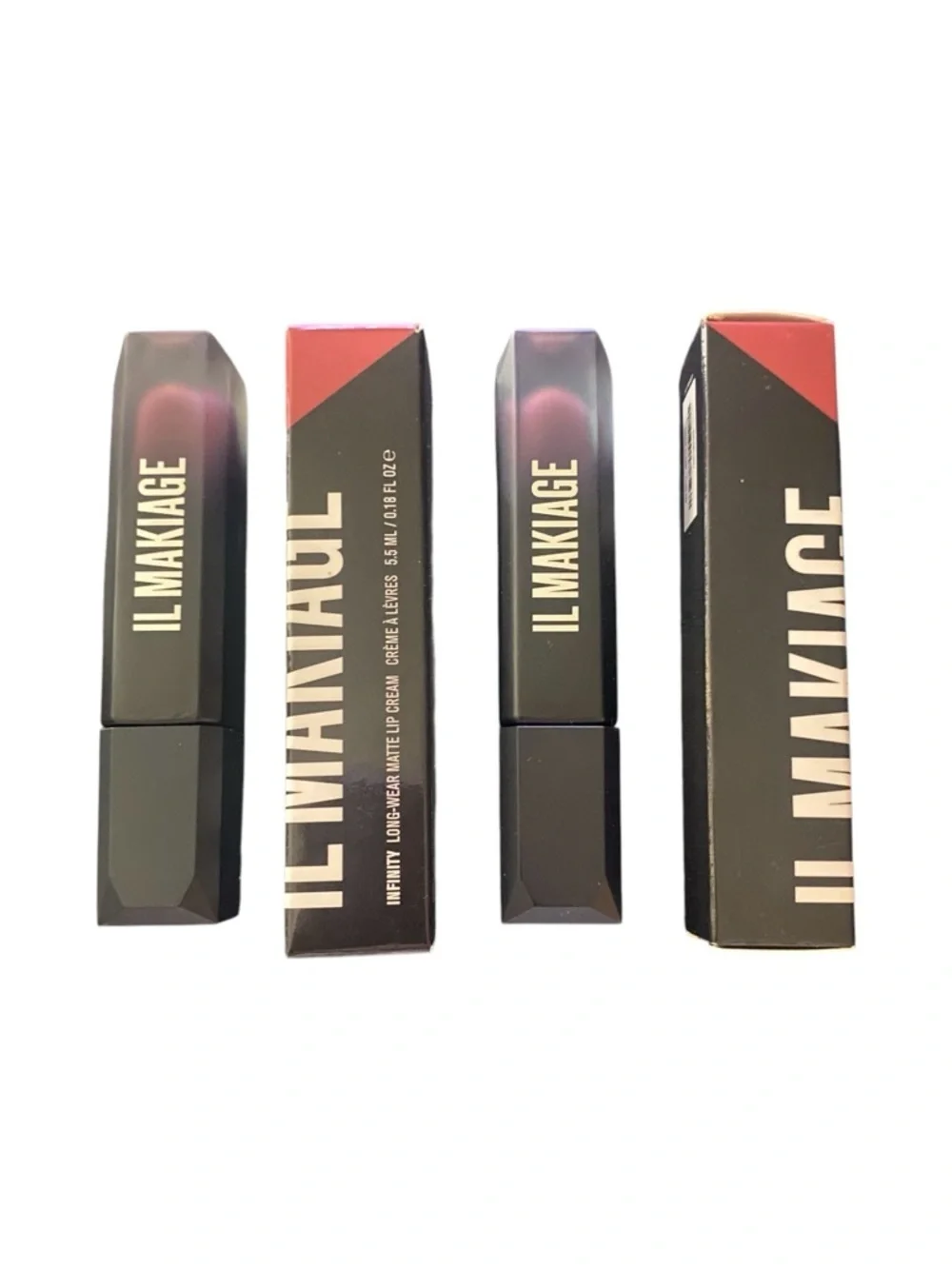 NWT-IL MAKIAGE 2 Matte Lip Cream-color infinity matte royal 401